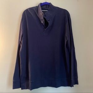 Banana Republic Navy Blue Henley